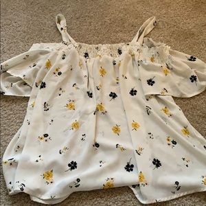 Summer off the shoulder tank top